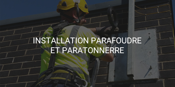 Installations de paratonnerre